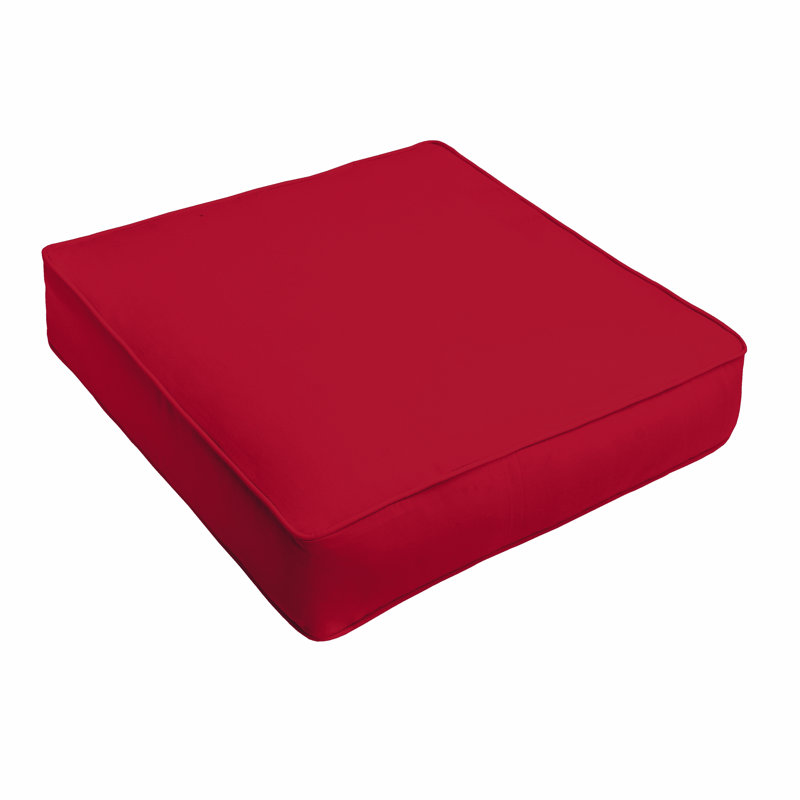 Outdoor Dining Chair Seat Cushion, 22.5" H x 22.5" W x 5" D