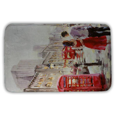 Jozsef Microfiber Non-Slip Bath Mat
