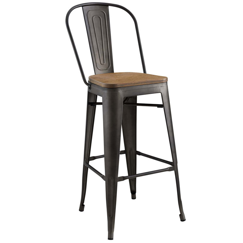 Promenade Bar Stool, Brown