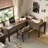 Tan Rectangular Solid Wood desk-108977071-108977074