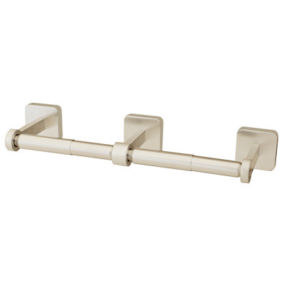 Kubos Double Wall Mount Toilet Paper Holder