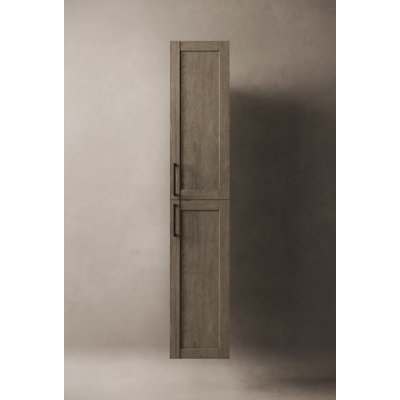 Devillage Solid Wood Linen Cabinet