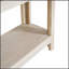 Console Mirod Modern Farmhouse, design minimaliste élégant avec placage en bois de qualité supérieure et coins arrondis pour une utilisation polyvalente-631606960