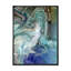 Turquoise liquide, art mural moderne sur toile-687148687-687148675