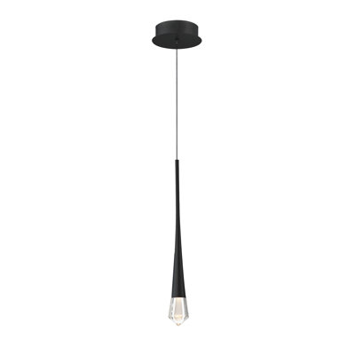 Ersida 1 - Light Gold LED Teardrop Pendant