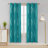 Spurgh Sliver Wave Foil Print Blackout Thermal Grommet Curtain Panels (Set of 2)-792607128-792607126