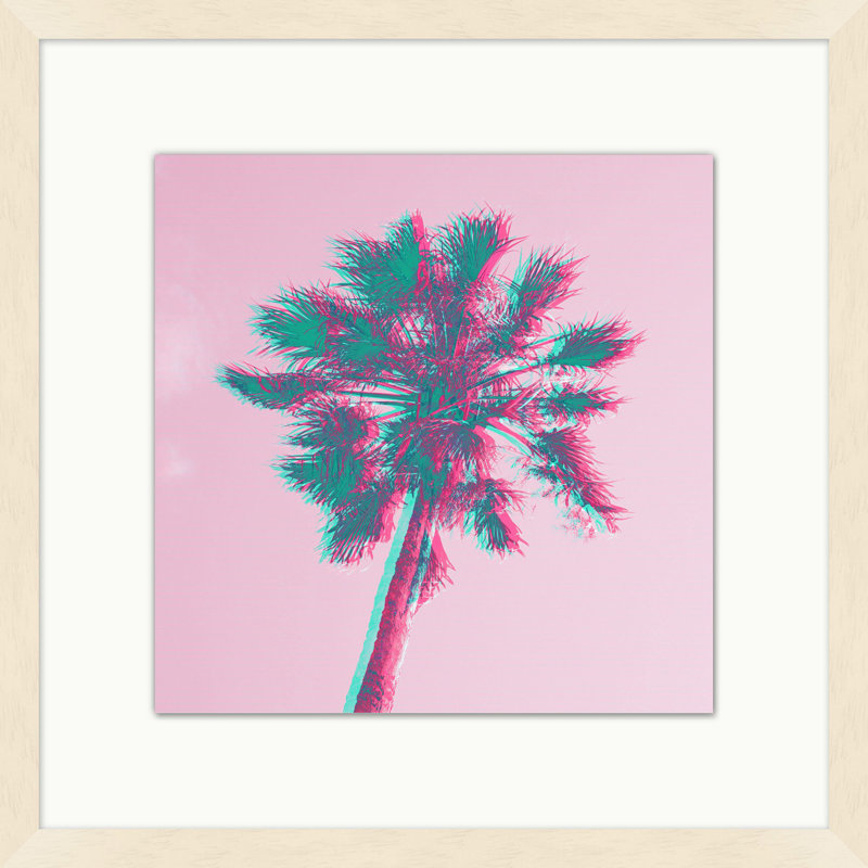 Color Pop Palms 1 Print by Mat Sanders