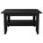 Aalaya 32" Black Coffee Table With Shelf