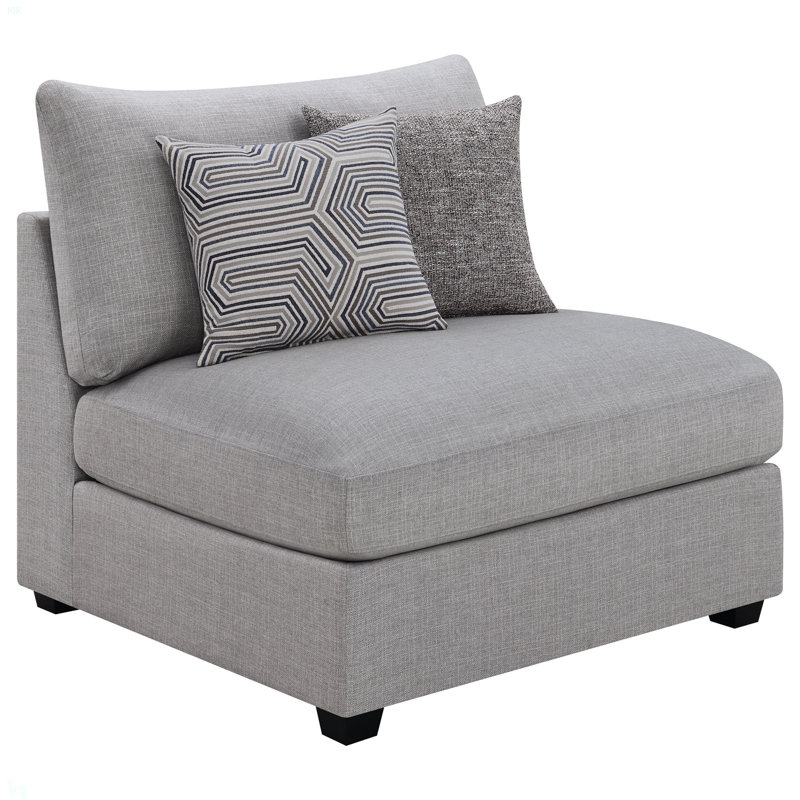 Chaise sans accoudoirs avec coussins Austin