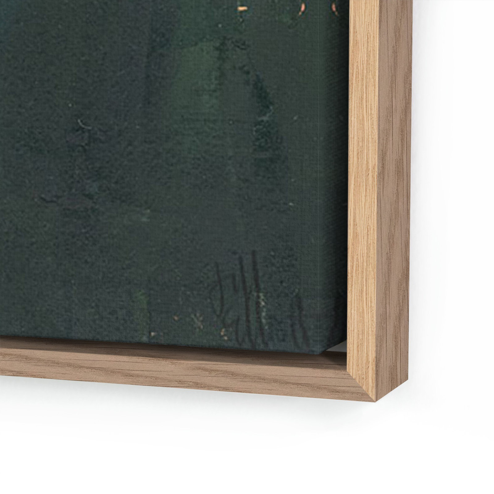 An Invitation by Jill Elliott, 40" H x 30" W, Light Brown Single Picture Framed Paper, Light Brown