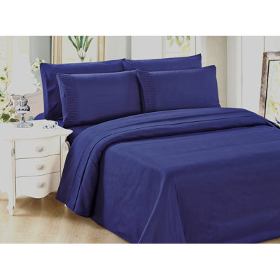 Ensemble de housse de couette avec 2 taies d'oreiller en rayonne de bambou toutes saisons 3 pièces Marina