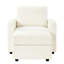 Chaise longue beige pour le salon. Canapé modulaire confortable et confortable avec revêtement en velours côtelé et dossier amovible-1713557205