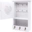 Curl Wall Mounted Key Hooks Organizer