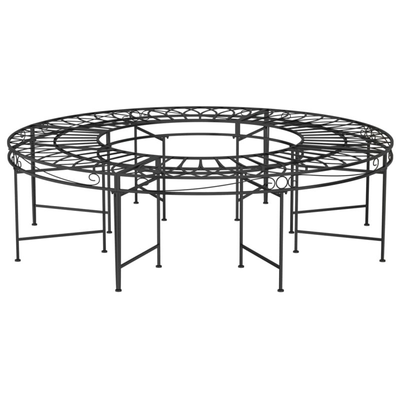 Baio Steel Outdoor Bench