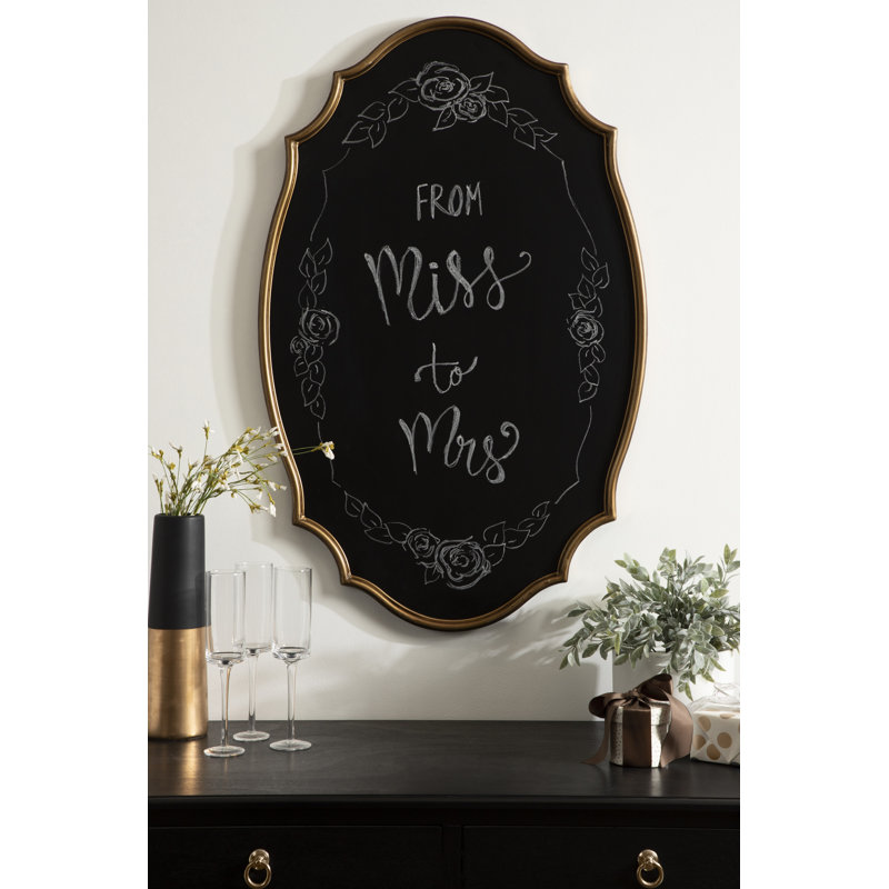 Cute Chalkboard Wal Art: Joyti Framed Chalkboard