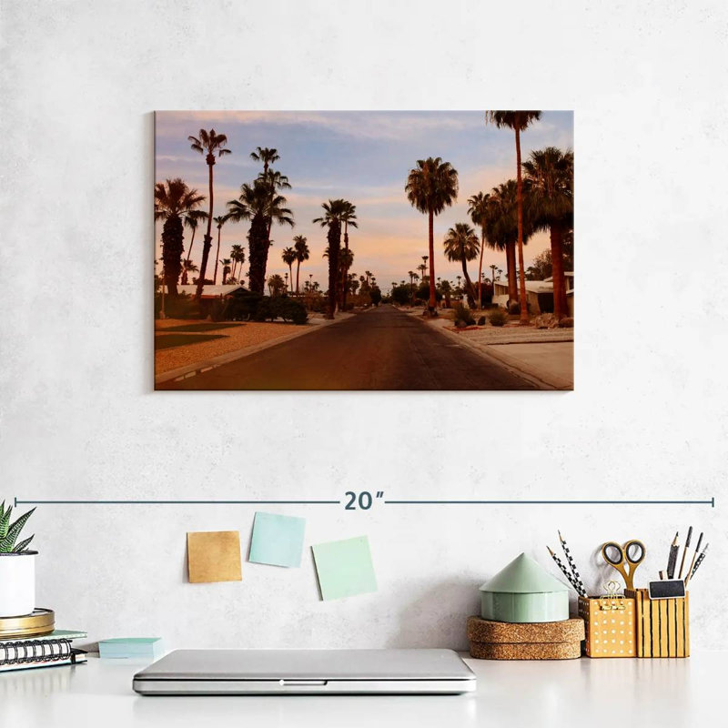 Kavia Palm Springs Los Angeles, 8" H x 12" W