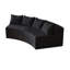 Canapé modulaire courbé avec quatre coussins Boneless-645028317