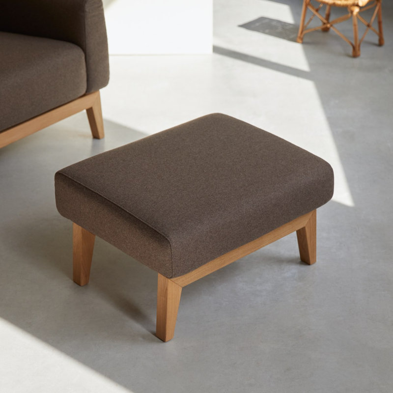 Bjorn 1 Seater Fabric Sofa, Brown