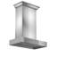 30" KECOM 500 CFM Convertible Wall Mount Range Hood in Brushed 430 Stainless Steel