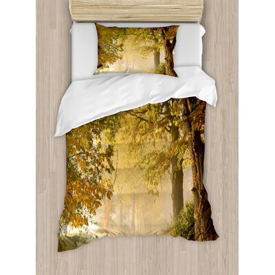 Woodland Duvet Cover Set -  Ambesonne, nev_12610_twin