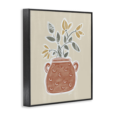 Clarence Flower Bouquet Framed Giclee, design by Beki Marquardt
