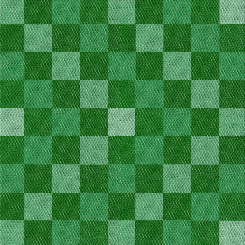 Tapis vert à motif géométrique Eimear, Carré 8 pi