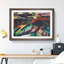 The Wolves by Franz Marc - Picture Frame Painting-62768826-62768829