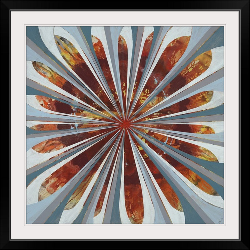 «Spectrum of Fall», reproduction d'art, Cadre noir, H 24 po x l 24 po x P 1 po