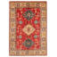 Machiavelli One-of-a-Kind 6'0" X 8'7" New Age Wool Area Rug in Dark Red