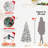 9FT Flocked Christmas Tree