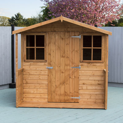 Casita 7ft x 9ft Summerhouse Shed with Veranda