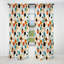 Motif à pois Urban Chic - Rideau abstrait - Rideau abstrait occultant - 1 panneau-107551366