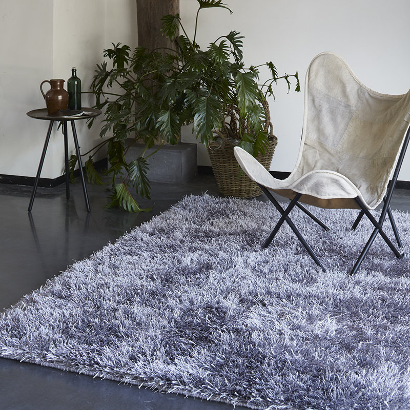 Cool Glamour Solid Colour Area Rug, Rectangle 170 x 240cm