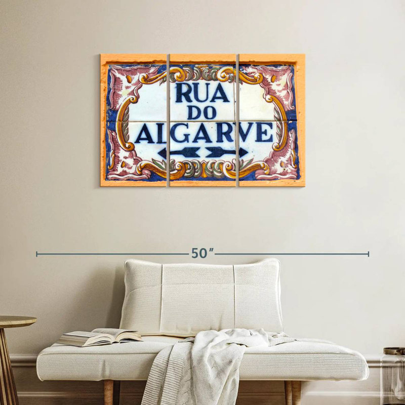 Enseigne Sebbie Rua Do Algarve, H 24 po x l 38 po