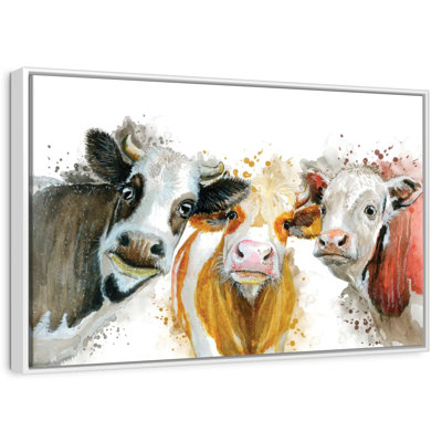 Éclaboussures de vaches