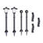 Prentis Low Voltage Solar Powered Integrated LED Pathway Light Pack