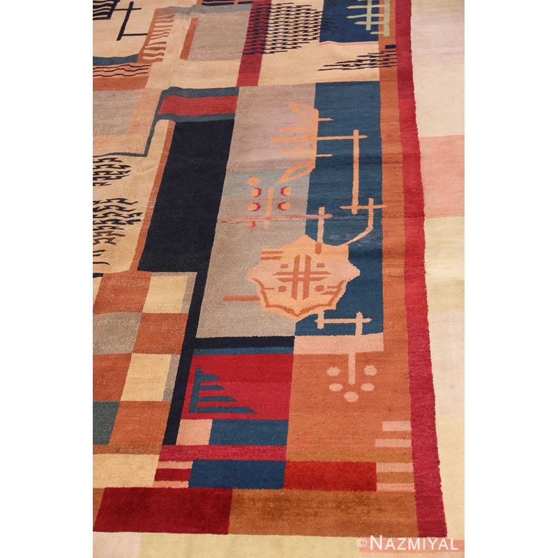 One-of-a-Kind Rectangle 12'7" X 18'7" Hand Knotted Area Rug