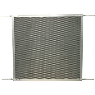 Prime-Line Patio Sliding Screen Door Grille, 48 in. x 26 in., Aluminum Construction (Single Pack)