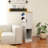 44" Gaming Console Storage Cabinet with Controller Hooks, White