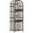 Verdi Floor Wine Bottle Rack in Brown
