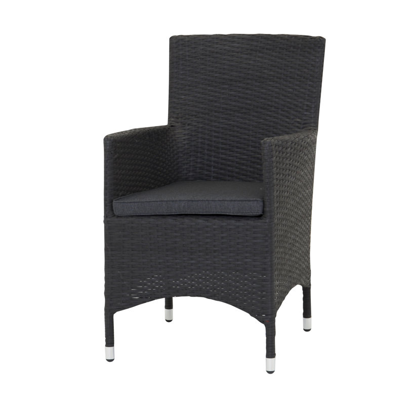Newlin Patio Dining Armchair with Cushion