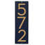 Floating 1-Line Wall Address Plaque-134111177-134110987-134106667