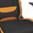 Gaming Chair with Footrest Fabric-712762741