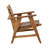 Sutri Leather Woven Armchair
