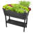 Keter Urban Bloomer Raised Garden Bed with Self-Watering and Drainage System Elevated Raised Planter for Backyard Patio Balcony