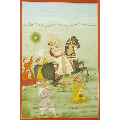 Maharana Sangram Singh | Aquarelle sur papier | Pour la décoration murale