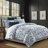 Bronte Cornflower Blue Cotton Coverlet Set-110400144