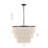 24" 5-Light Tiered Rope Drum Chandelier-393729667