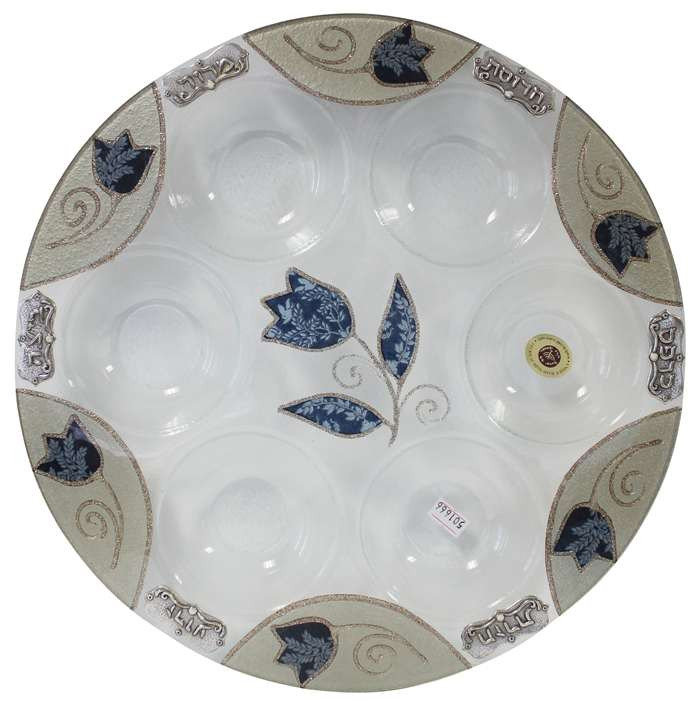 Stainless Steel Seder Plates And Sets