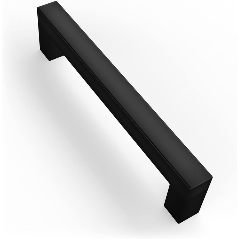 Poignées carrées de 5,5 po Mega Handles | Poignées de tiroir modernes en acier inoxydable pour armoires de cuisine, armoires et portes | Vis incluses